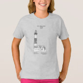 Big Sable Point Lighthouse - Michigan - SBD T-Shirt (Vorderseite)