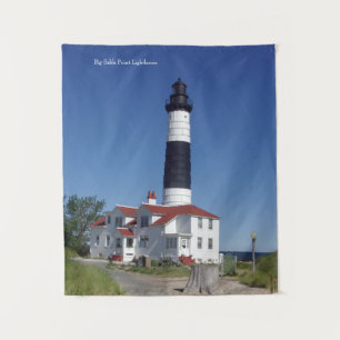 Big Sable Point Lighthouse Wandteppiche