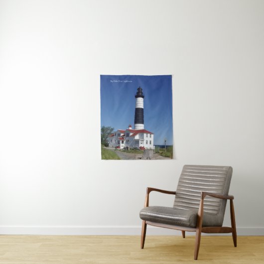 Big Sable Point Lighthouse Wandteppiche (Beispiel)