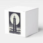 Big Sable Point Michigan Lighthouse Moon Geschenkschachtel (Vorderseite)