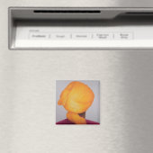 Big Saffron Turban Magnet (In Situ (Geschirrspüler))