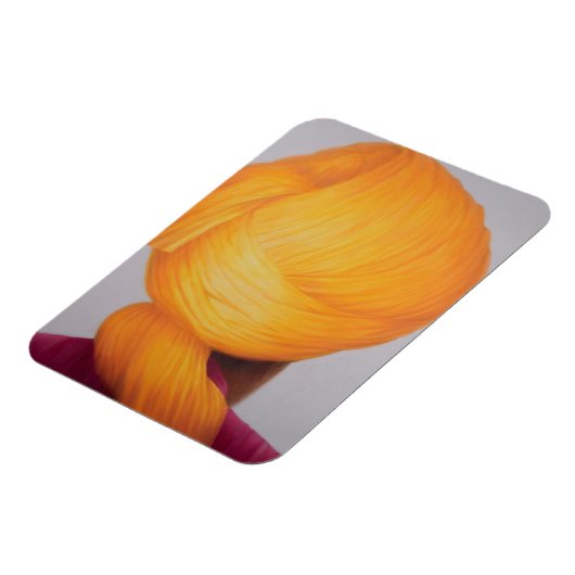Big Saffron Turban Magnet (Linke Seite)