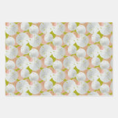 Big Sand Dollars Gemustert Flat Geschenkpapier Set (Vorderseite 2)