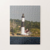 Big Sand Point Lighthouse from water Puzzle (Vertikal)