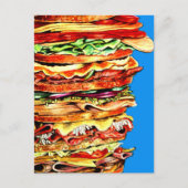 Big Sandwich Postkarte (Vorderseite)