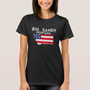 Big Sandy Montana USA Staat America Travel Montana T-Shirt