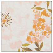 BIG SCHAUTY Blush Chinoiserie Peony Floral Stoff (Nahaufnahme)