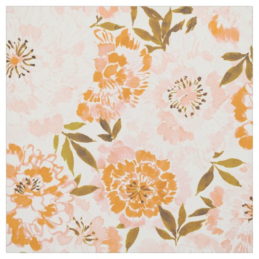 BIG SCHAUTY Blush Chinoiserie Peony Floral Stoff (Muster)