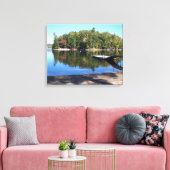 Big Sebago Lake 2, Maine Leinwanddruck (Insitu (Wohnzimmer))
