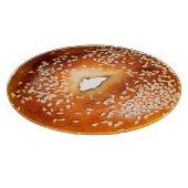 Big Sesame Bagel Cutting Board Schneidebrett (Ecke)