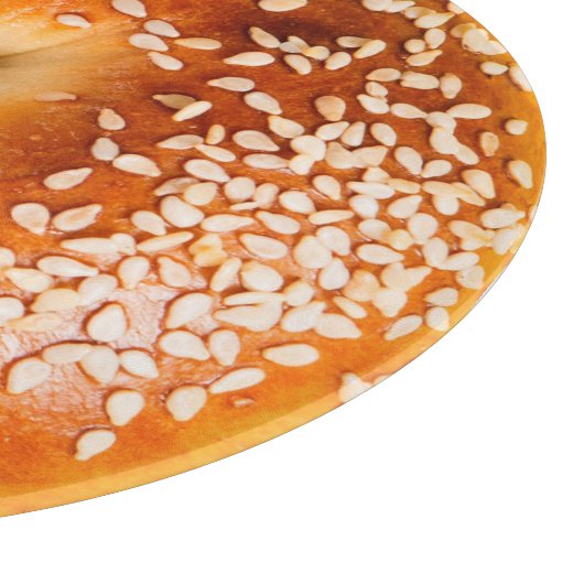 Big Sesame Bagel Cutting Board Schneidebrett (Ecke)