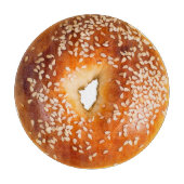 Big Sesame Bagel Cutting Board Schneidebrett (Vorderseite)