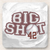 Big Shot Baseball Getränkeuntersetzer (Vorderseite)