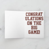 Big Shot Baseball Karte (Innenseite)