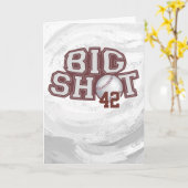 Big Shot Baseball Karte (Gelbe Blume)