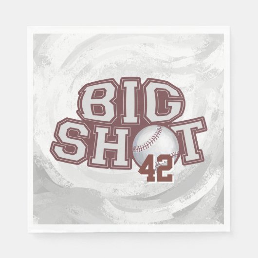 Big Shot Baseball Serviette (Vorderseite)