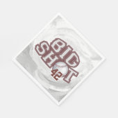 Big Shot Baseball Serviette (Ecke)