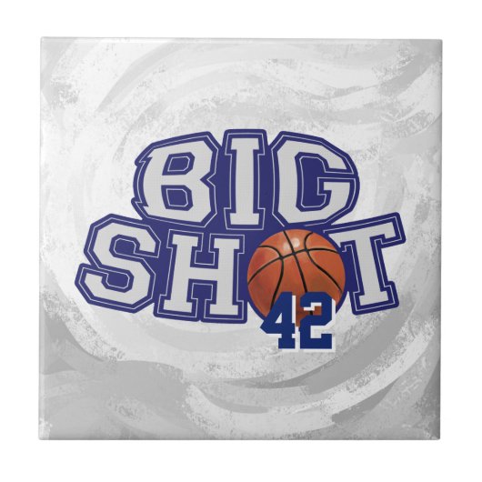 Big Shot Basketball Fliese (Vorderseite)