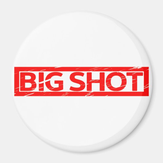 Big Shot Briefmarke Magnet (Vorne)