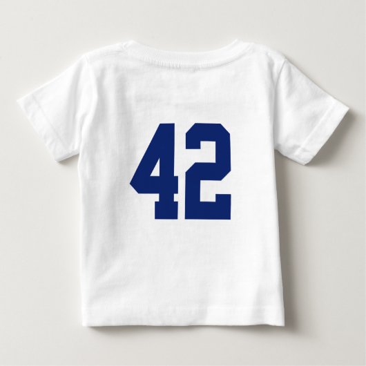 Big Shot Soccerball Baby T-shirt (Rückseite)