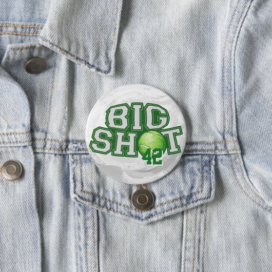 Big Shot Tennis Ball Button (Beispiel)