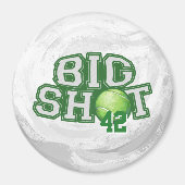 Big Shot Tennis Ball Magnet (Vorne)