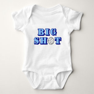 Big Shot Volleyball Baby Shirt Bodysuit