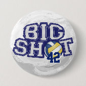 Big Shot Volleyball Button (Vorderseite)
