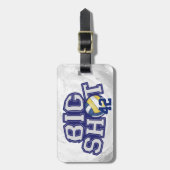 Big Shot Volleyball Gepäckanhänger (Vorderseite vertikal)