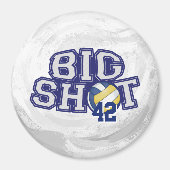 Big Shot Volleyball Magnet (Vorne)