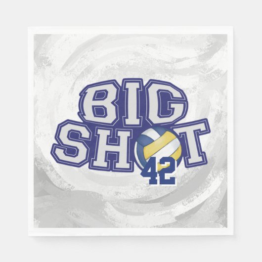 Big Shot Volleyball Serviette (Vorderseite)