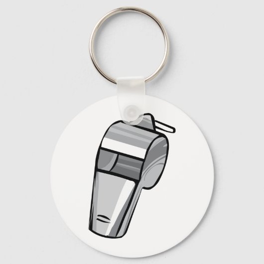 Big Silver pfeifen Schlüsselanhänger (Vorderseite)