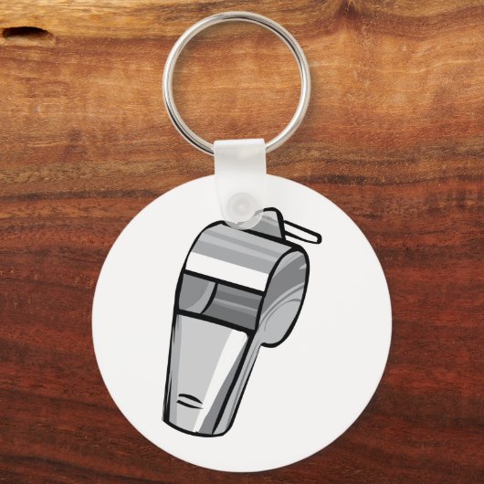 Big Silver pfeifen Schlüsselanhänger (Vorderseite)