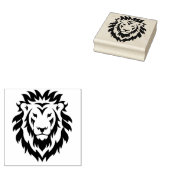 Big Simple Lion Face Briefmarke Gummistempel (Stempel)