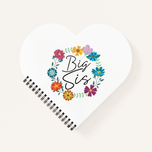 BIG SIS-BABY-Notebook Notizblock (Vorderseite)