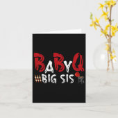 Big Sis Byby Grillen Karte (Gelbe Blume)