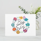 BIG SIS EINLADUNG (Stehend Vorderseite)