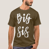 Big Sis für Big Little Brother und Sister T-Shirt (Vorderseite)