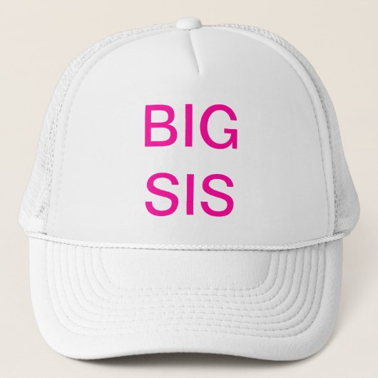 BIG SIS Hat Truckerkappe (Vorderseite)