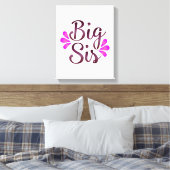 Big Sis Leinwanddruck (Insitu (Schlafzimmer))