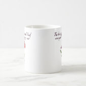 Big Sis Little Sister Sweet Quote Wilde Blume Kaffeetasse (Mittel)
