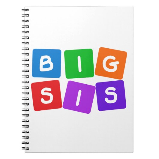 Big-Sis-Notebook Notizblock (Vorderseite)