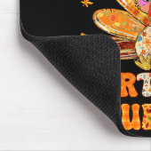 Big Sis Of The Birthday Turkey Bow Family Matching Mousepad (Ecke)