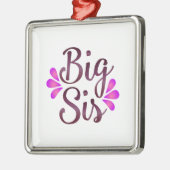 Big Sis Ornament Aus Metall (Links)