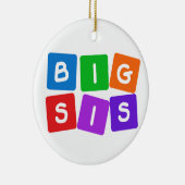 Big Sis-Ornamente Keramik Ornament (Rechts)