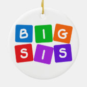 Big Sis-Ornamente Keramik Ornament (Hinten)