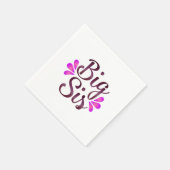 Big Sis Serviette (Ecke)