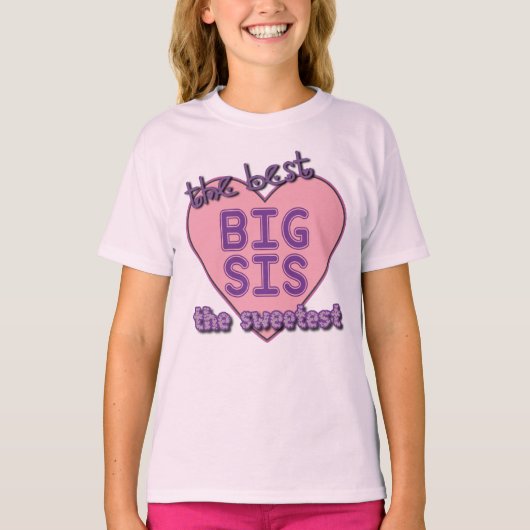 Big Sis T-shirt (Vorderseite)