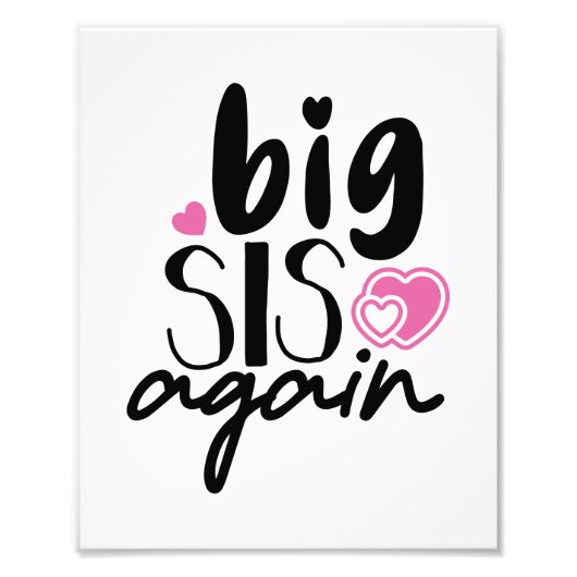 Big Sis Wieder Fotodruck (Vorne)