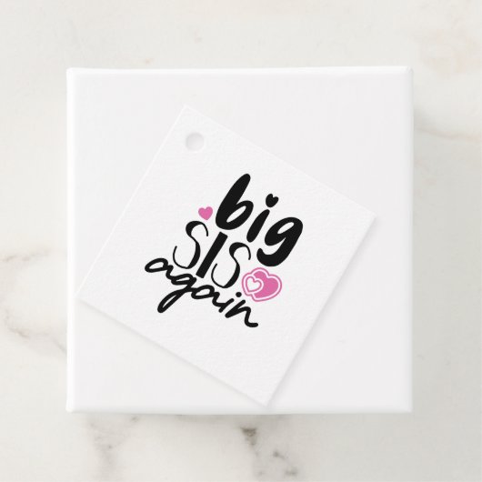 Big Sis Wieder Geschenkanhänger (Beispiel)